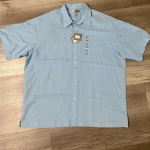 Joseph Abboud Light Blue Casual Button Down Shirt